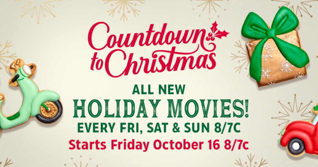 Countdown to Christmas Returns to Hallmark Channel With a Record 34 New Holiday Movies Countdown to Christmas Returns to Hallmark Channel With a Record 34 New Holiday Movies