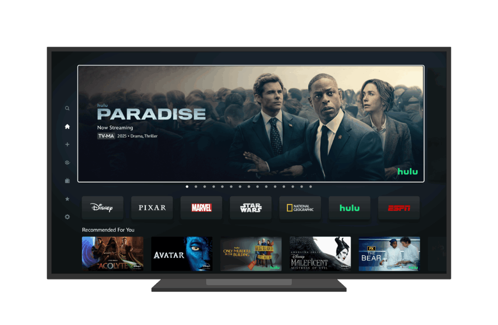 Disney+ & Hulu Raise Prices AGAIN - For the 6th Year in a Row Disney+ Living Room Hero With Device Frame