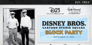 Get Ready to Party at the Disney Bros Cartoon Studio Square Day Block Party