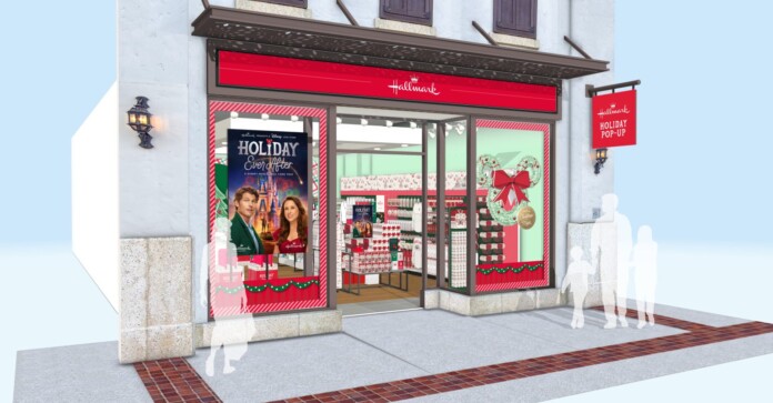Hallmark Holiday Pop Up Shop Opening in Disney Springs on October th