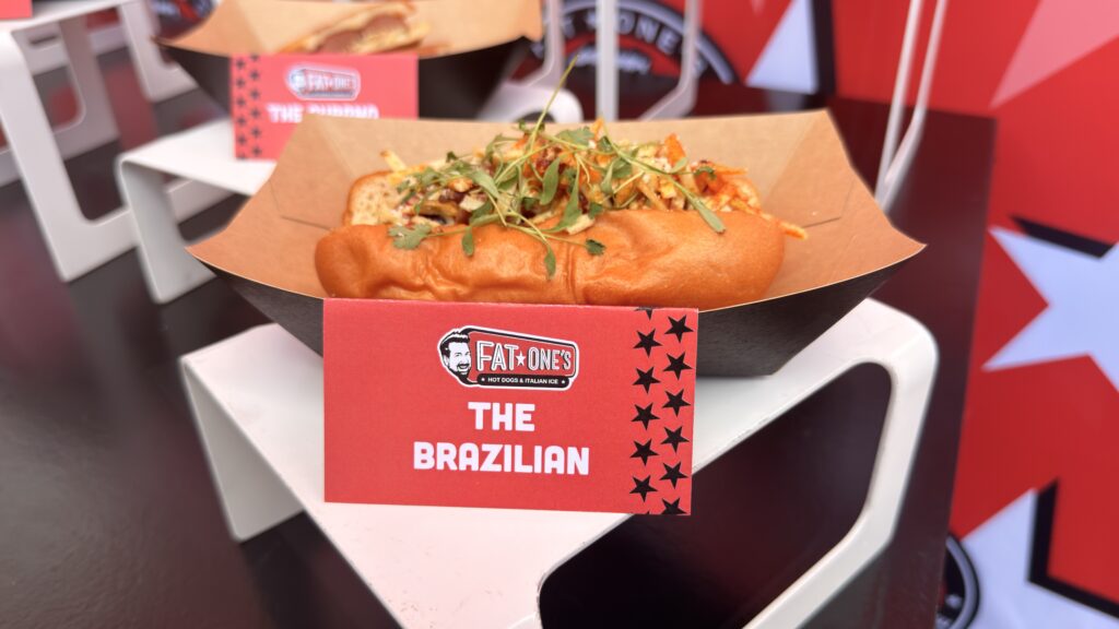 We Tried the New Fat One’s Hot Dogs and Italian Ice at Universal CityWalk fat ones the brazilian