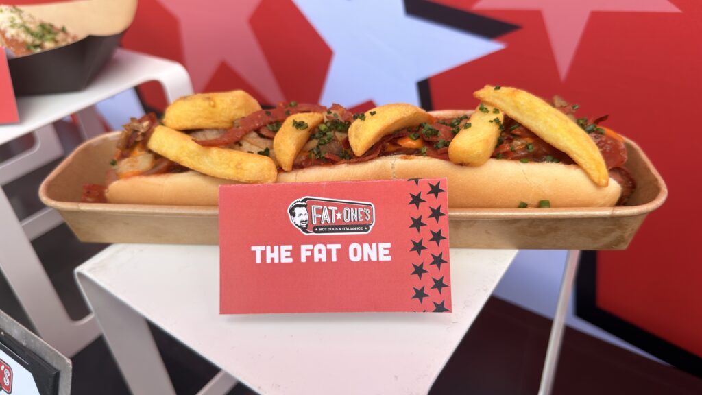 We Tried the New Fat One’s Hot Dogs and Italian Ice at Universal CityWalk fat ones the fat one