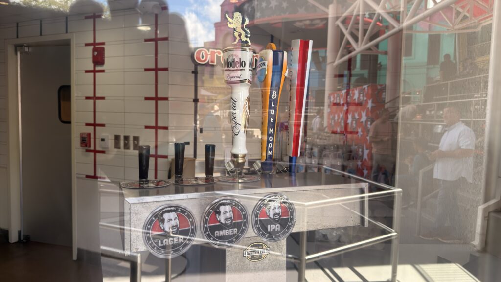 We Tried the New Fat One’s Hot Dogs and Italian Ice at Universal CityWalk fat ones beer