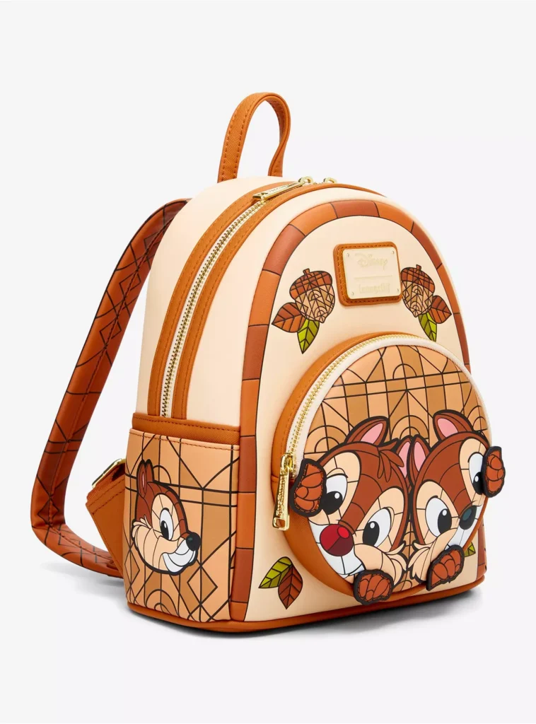 Chip and Dale Stained Glass Mini Backpack