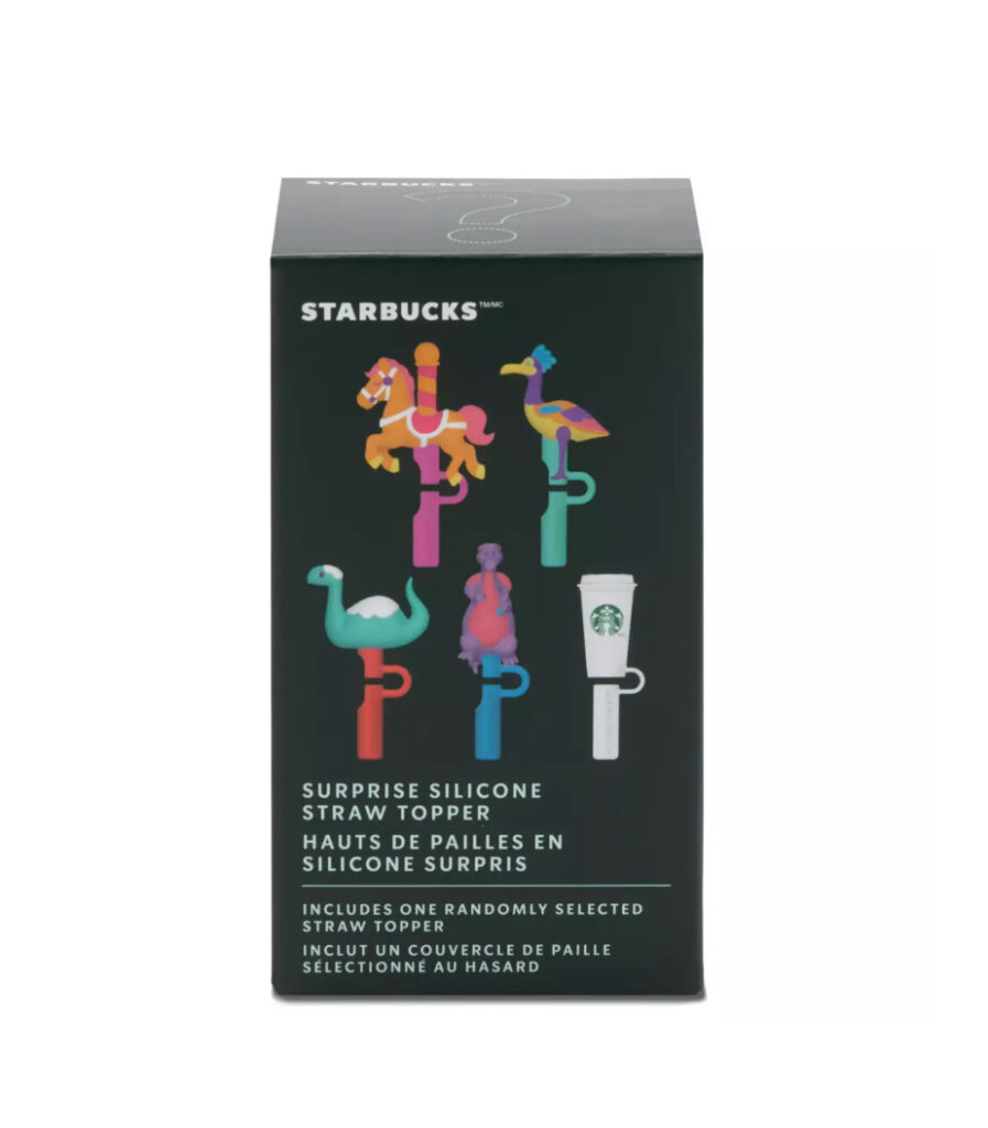 Starbucks Surprise Disney Silicone Straw Topper