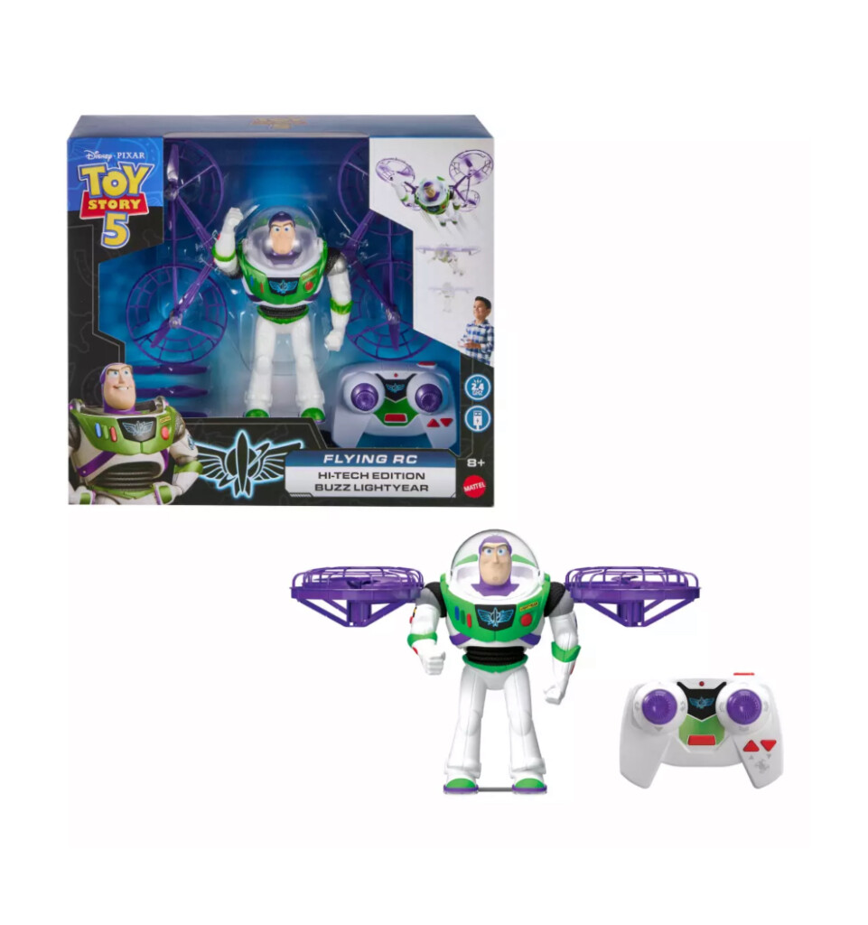 Buzz Lightyear Flying RC Hi-Tech Edition Action Figure