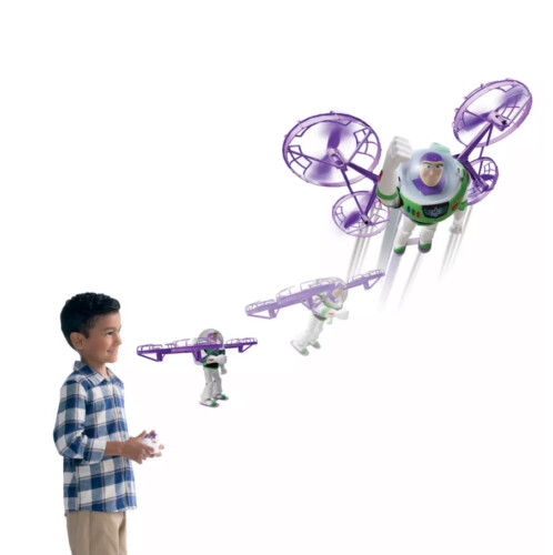Buzz Lightyear Flying RC Hi-Tech Edition Action Figure