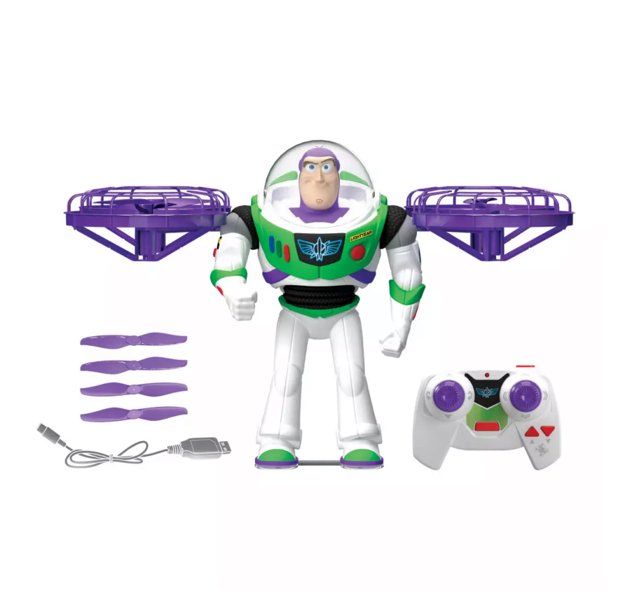 Buzz Lightyear Flying RC Hi-Tech Edition Action Figure