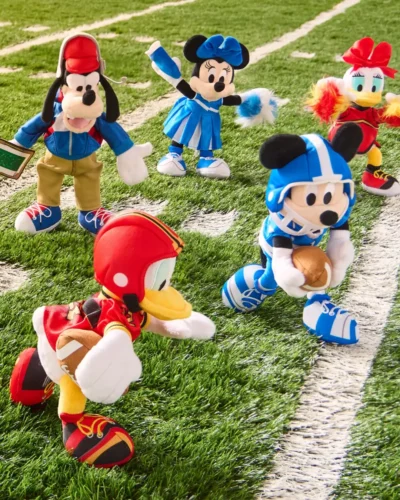 Mickey and Friends Football Plush Collection