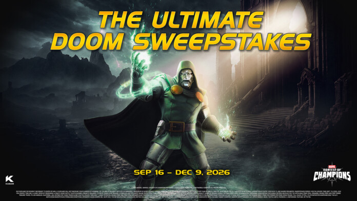 MCoC Doomsday Sweepstakes Keyart x