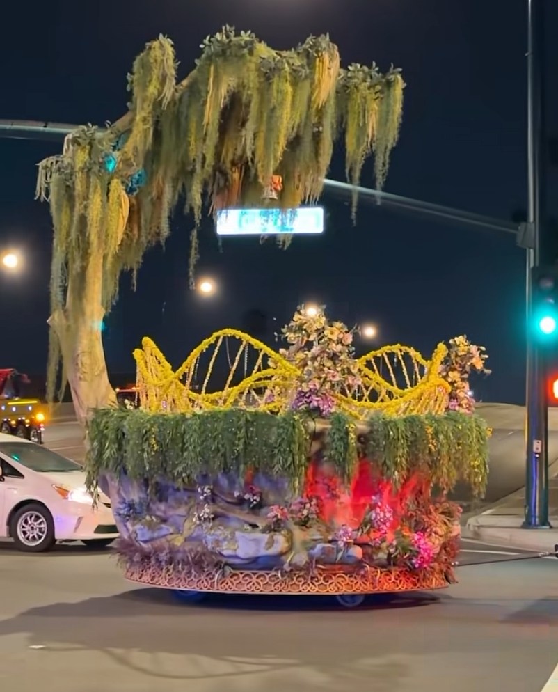 Magic Happens Floats Are Making Their Way Through Anaheim to Disneyland Magic Happens Floats Are Making Their Way Through Anaheim to Disneyland ()