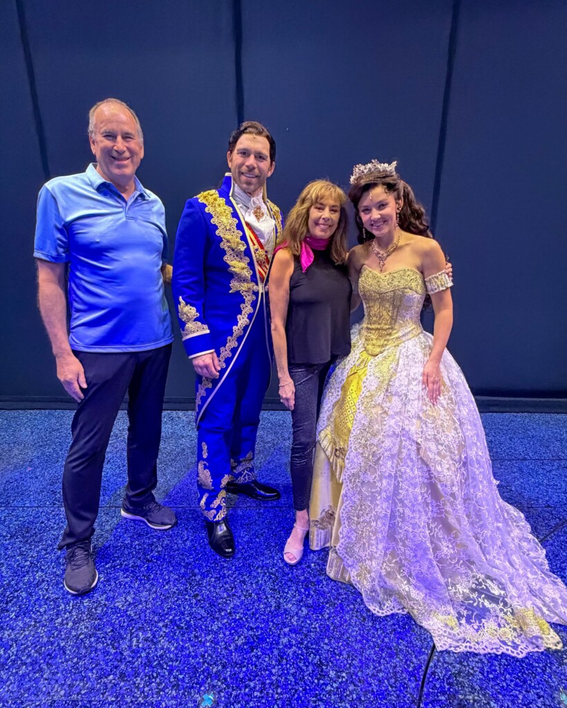 Original Belle Paige O'Hara Visits 'Beauty and the Beast' Tour in Las Vegas ()