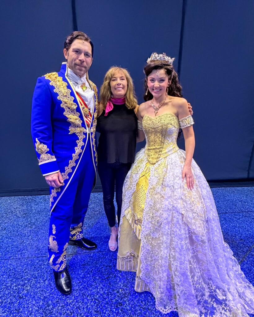 Original Belle Paige O'Hara Visits 'Beauty and the Beast' Tour in Las Vegas ()