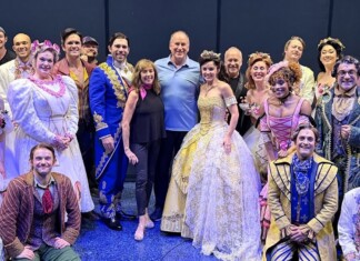 Original Belle Paige O'Hara Visits 'Beauty and the Beast' Tour in Las Vegas ()