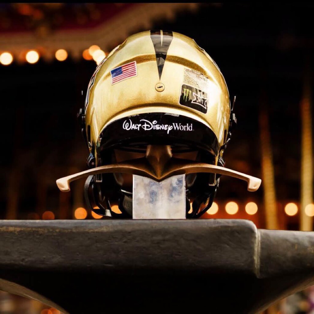 Walt Disney World Logo Debuts on UCF Football Helmets for the Season