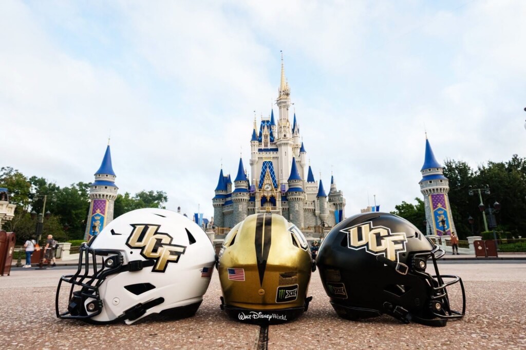 Walt Disney World Logo Debuts on UCF Football Helmets for the SeasonWalt Disney World Logo Debuts on UCF Football Helmets for the Season