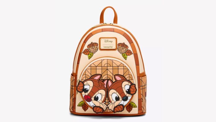 Chip and Dale Stained Glass Mini Backpack
