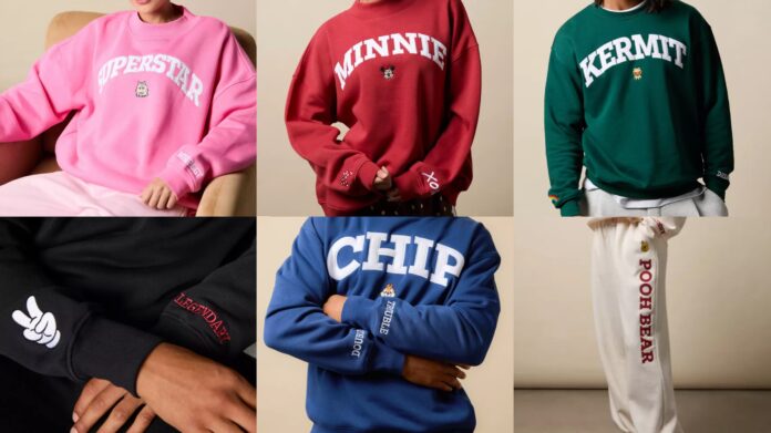 Disney Varsity Crewnecks Disney Varsity Crewnecks