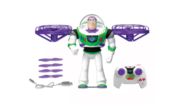 Buzz Lightyear Flying RC Hi-Tech Edition Action Figure