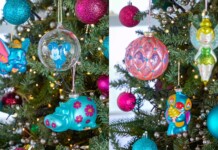 Disney Parks Glass Ornaments