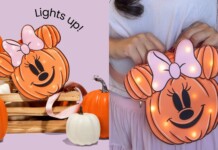 Minnie Pumpkin Light Up Fanny Pack
