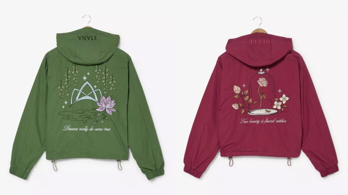 Tiana and Belle Windbreakers